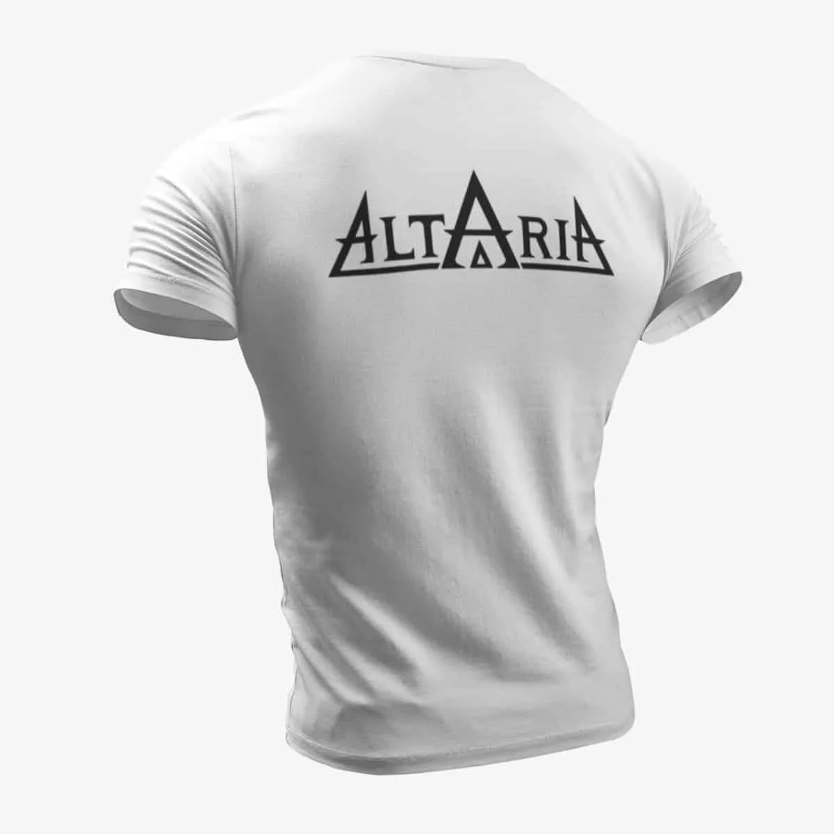 Altaria T-Shirt, Altaria Logo White T-Shirt, Melodic Power Metal Merchandise