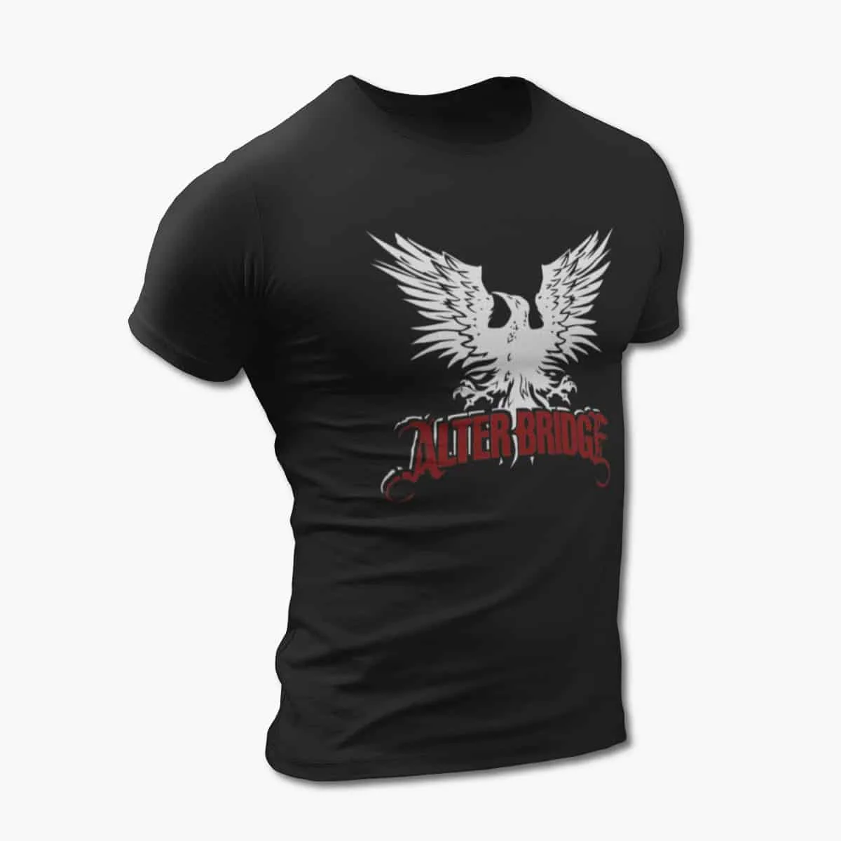 Alter Bridge T-Shirt, Alter Bridge Blackbird Black T-Shirt, Hard Rock Merchandise