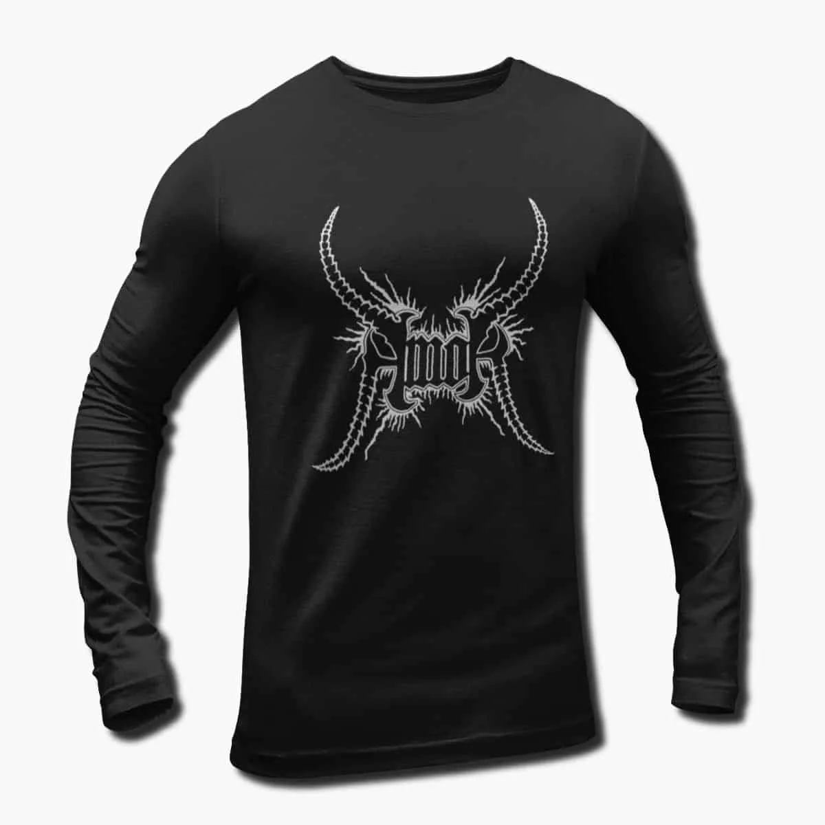 Amok Band Long Sleeve T-Shirt, Amok Logo Artwork Longsleeve T-Shirt, Thrash Metal Merchandise