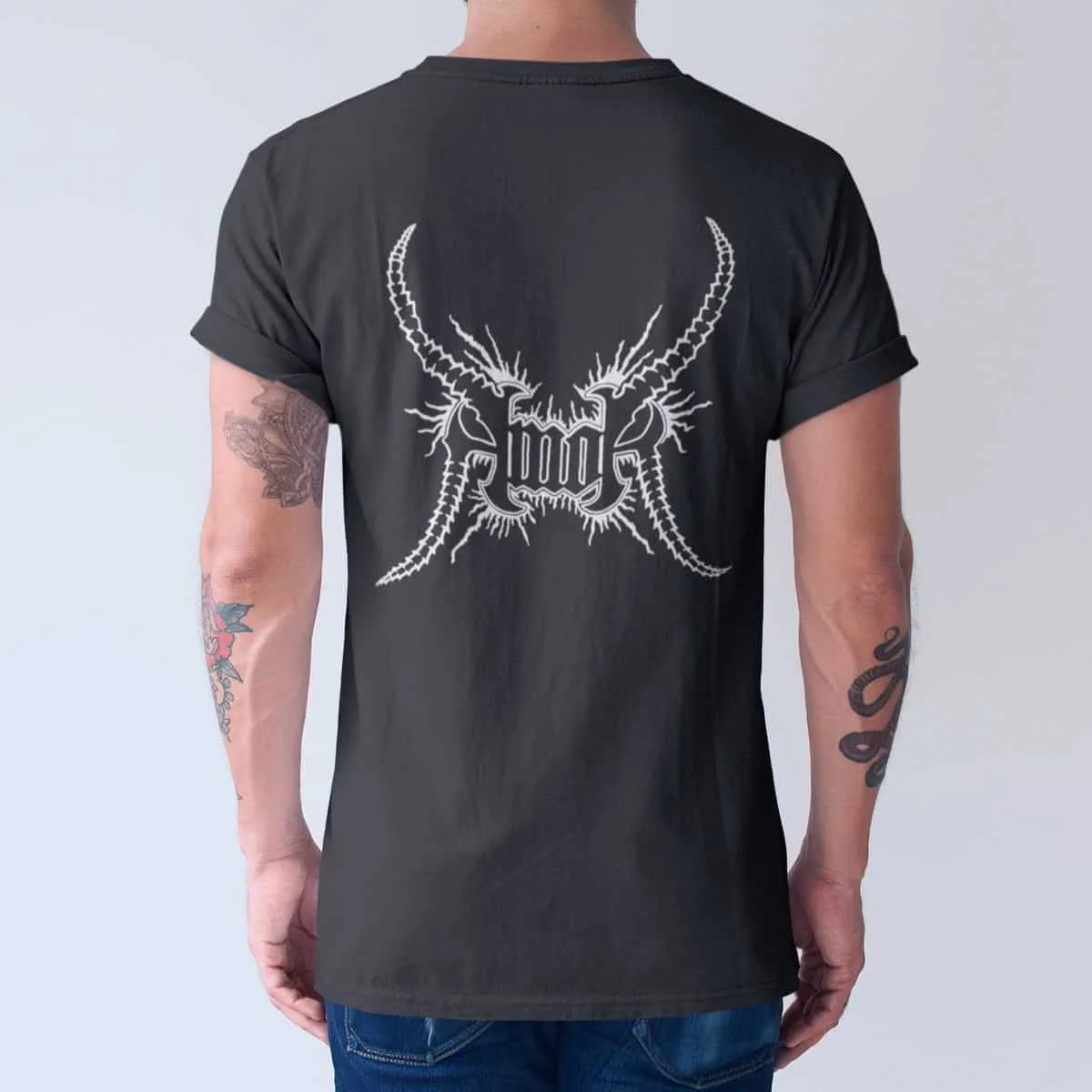 Amok Band T-Shirt, Amok Logo Artwork T-Shirt, Thrash Metal, Grindcore Merchandise