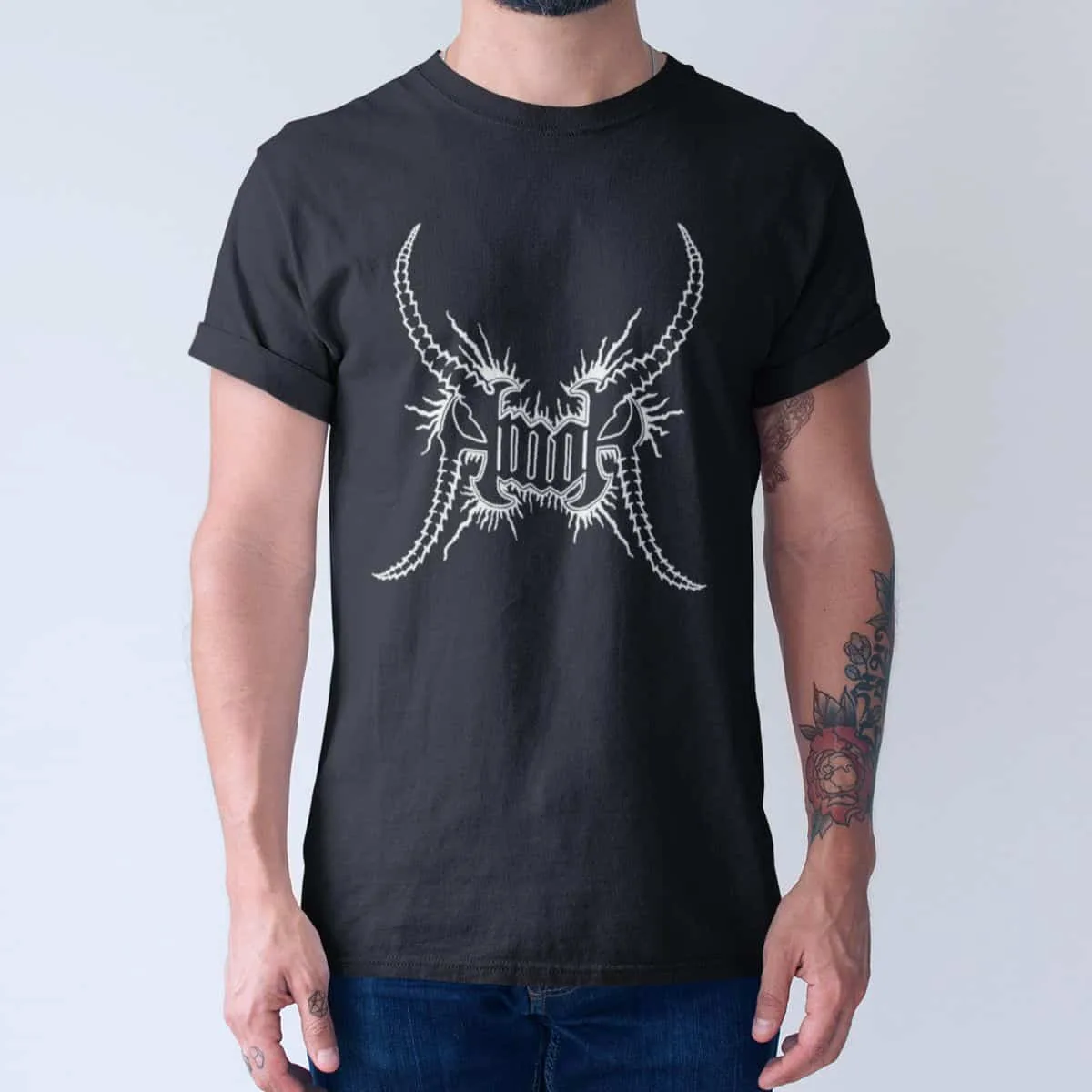 Amok Band T-Shirt, Amok Logo Artwork T-Shirt, Thrash Metal, Grindcore Merchandise