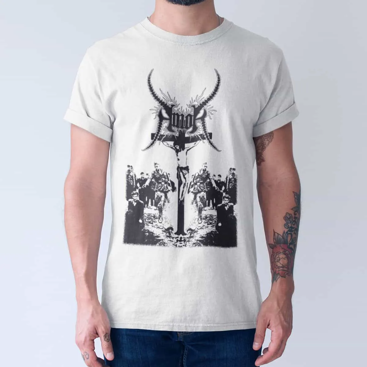 Amok Band T-Shirt, Amok Necrospiritual Deathcore Artwork T-Shirt, Thrash Metal, Grindcore Merchandise