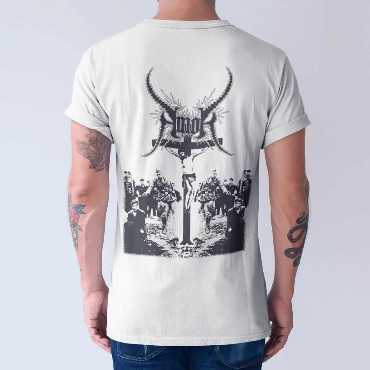 Amok Band T-Shirt, Amok Necrospiritual Deathcore Artwork T-Shirt, Thrash Metal, Grindcore Merchandise