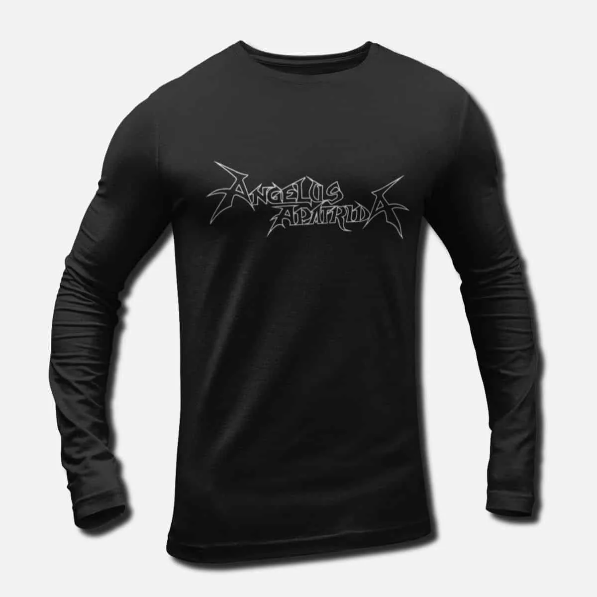 Angelus Apatrida Band Long Sleeve T-Shirt, Angelus Apatrida Logo Longsleeve T-Shirt, Thrash Metal Merch