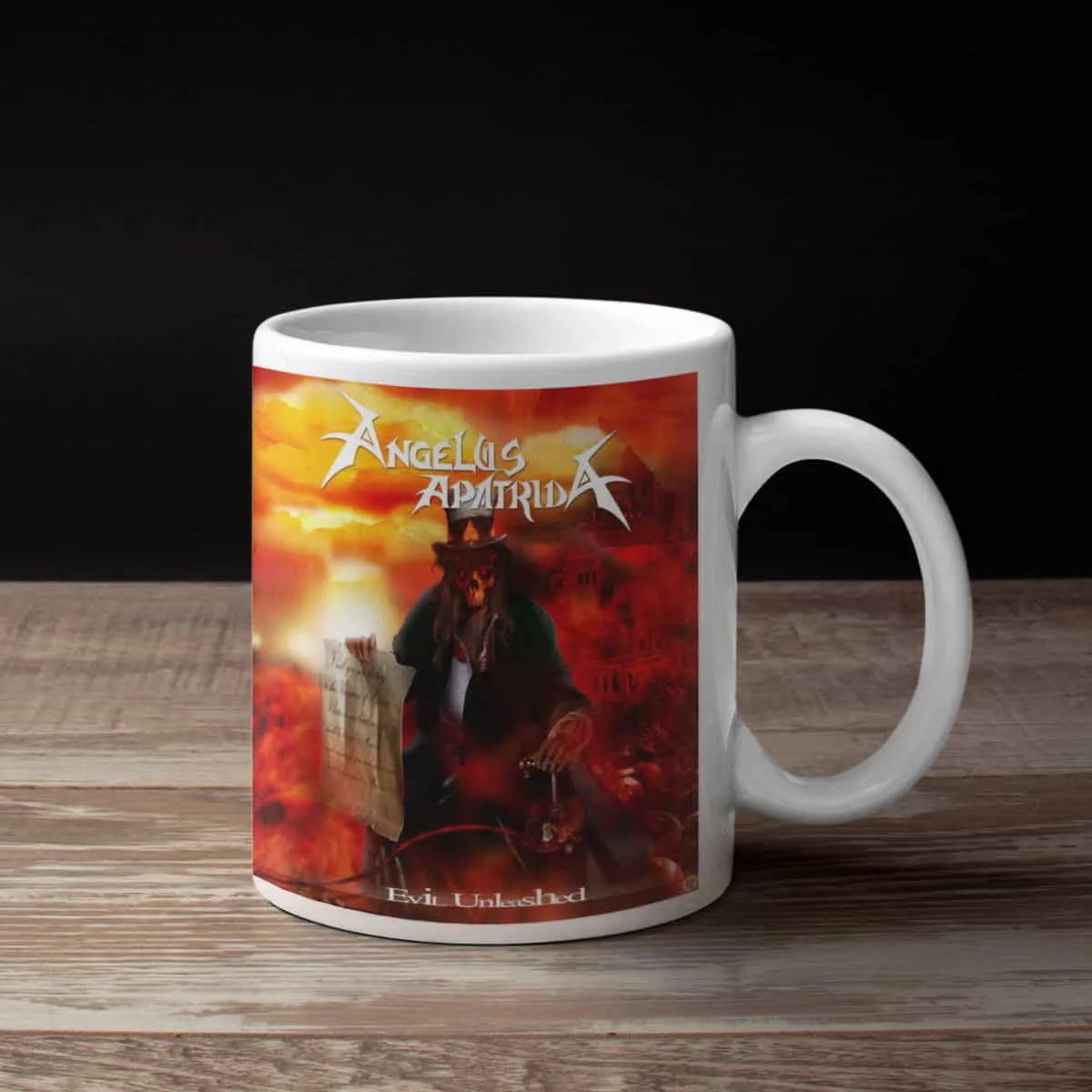 Angelus Apatrida Coffee Mug, Angelus Apatrida Evil Unleashed Coffee Mug