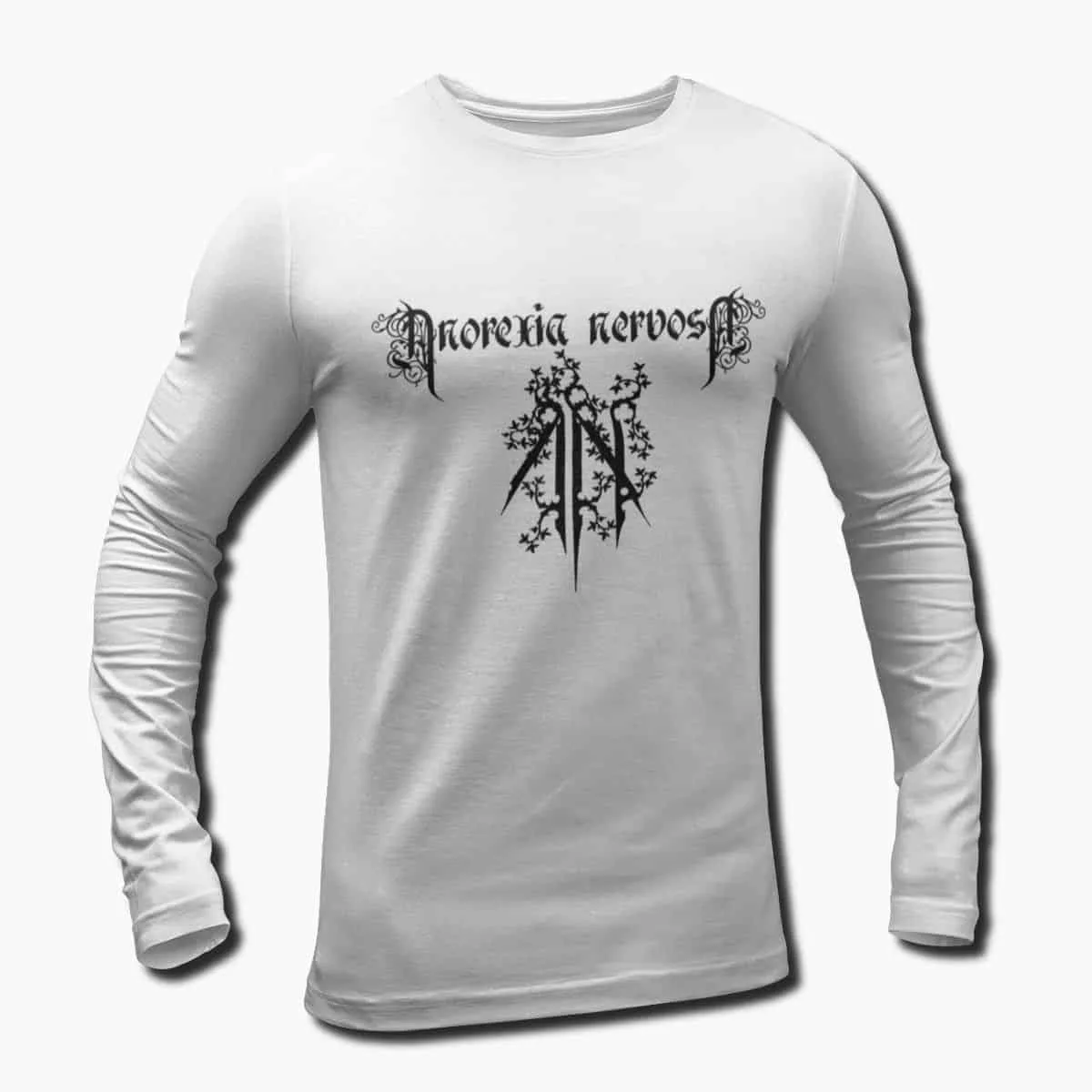 Anorexia Nervosa Band Long Sleeve T-Shirt, Anorexia Nervosa Logo Longsleeve T-Shirt, Symphonic Black Metal Merch