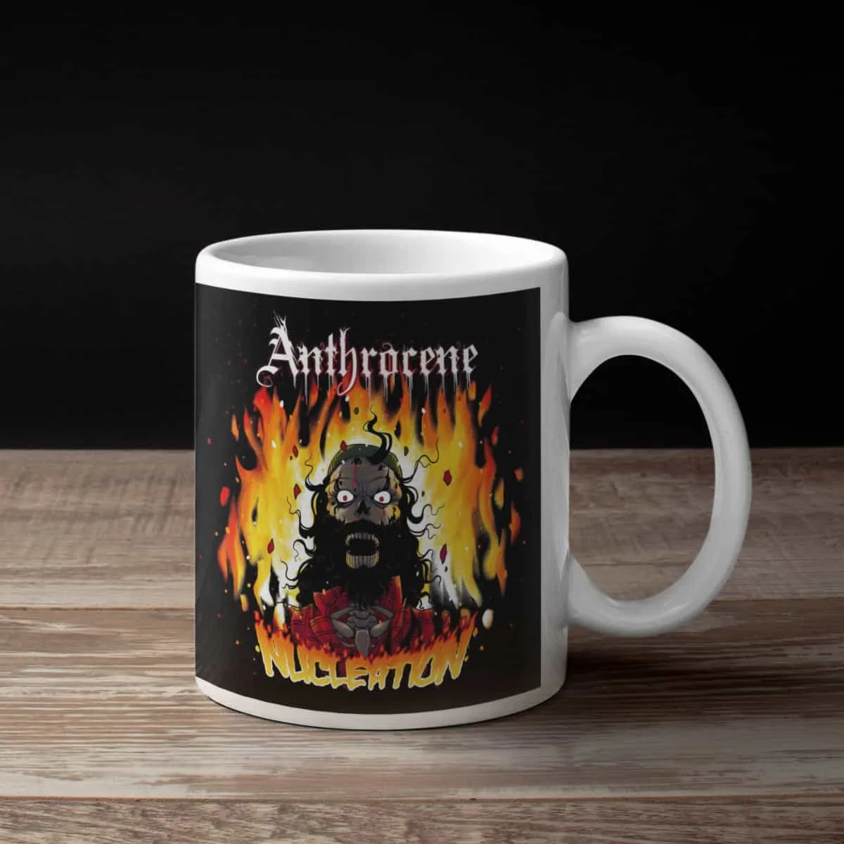 Anthrocene Coffee Mug, Anthrocene Nucleation Coffee Mug