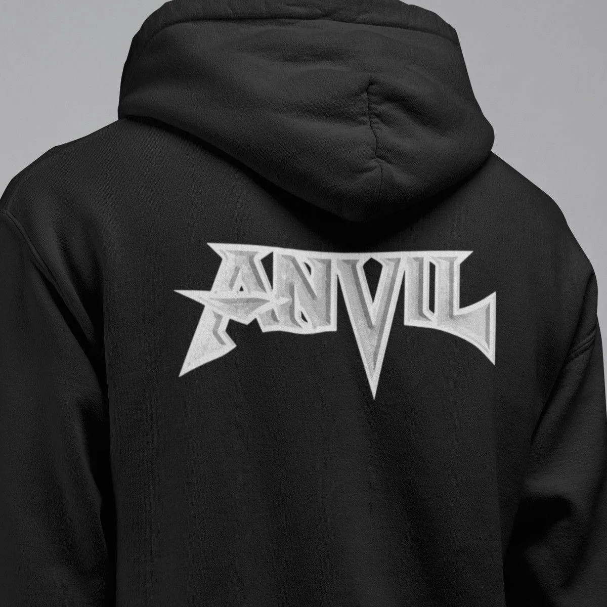 Anvil Band Hoodie, Anvil Logo Hooded Sweatshirt, Heavy Metal Merch