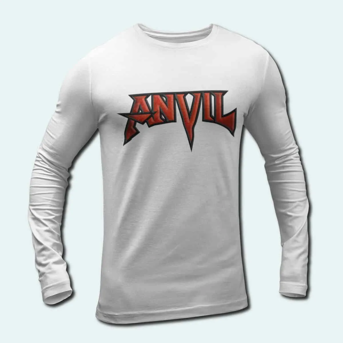 Anvil Band Long Sleeve T-Shirt, Anvil Logo Longsleeve Tee, Heavy Metal, Power Metal Merch