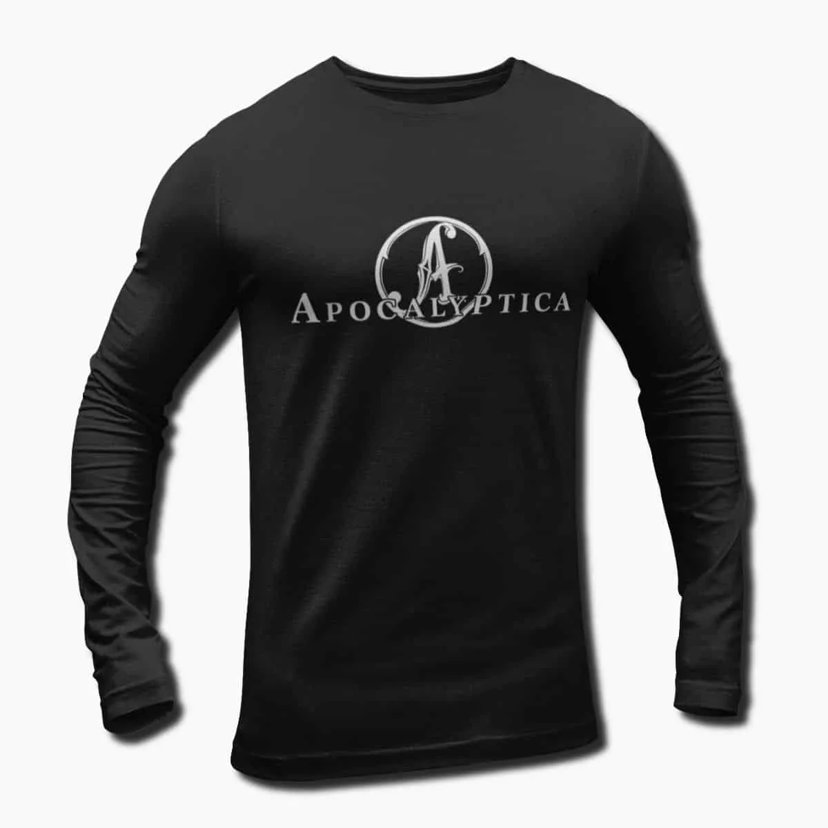 Apocalyptica Band Long Sleeve T-Shirt, Apocalyptica Logo Longsleeve T-Shirt, Symphonic Heavy Metal Merchandise