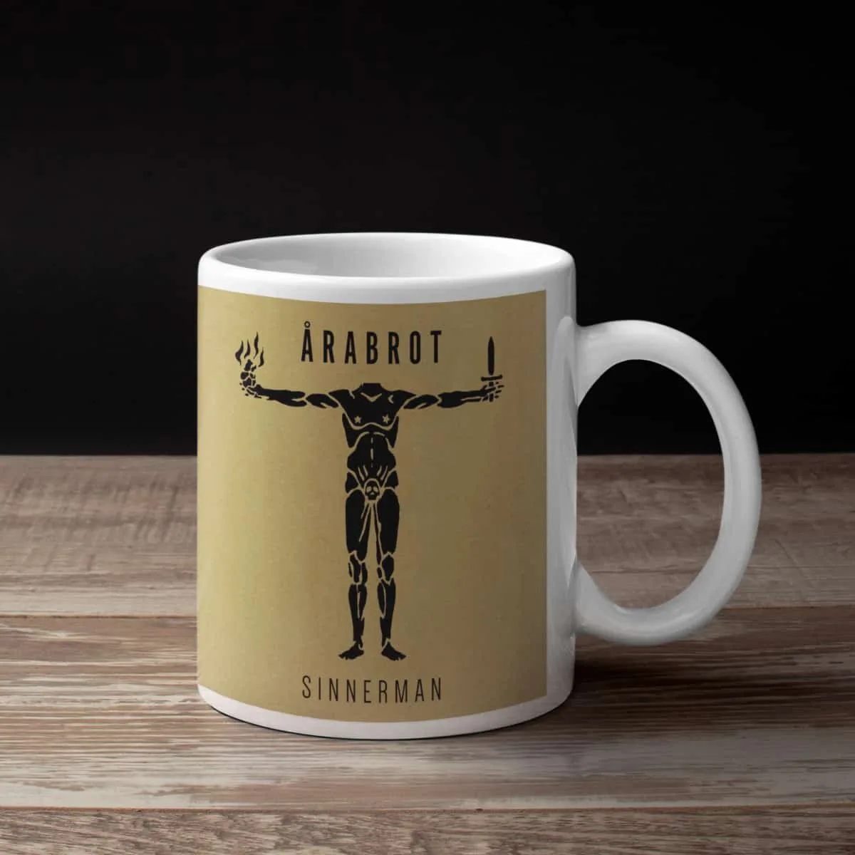 Arabrot Coffee Mug, Arabrot Sinnerman Coffee Mug