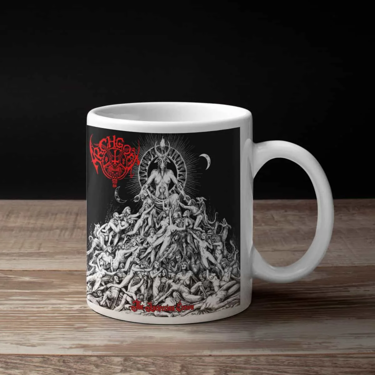 Archgoat Coffee Mug, Archgoat The Luciferian Crown Coffee Mug