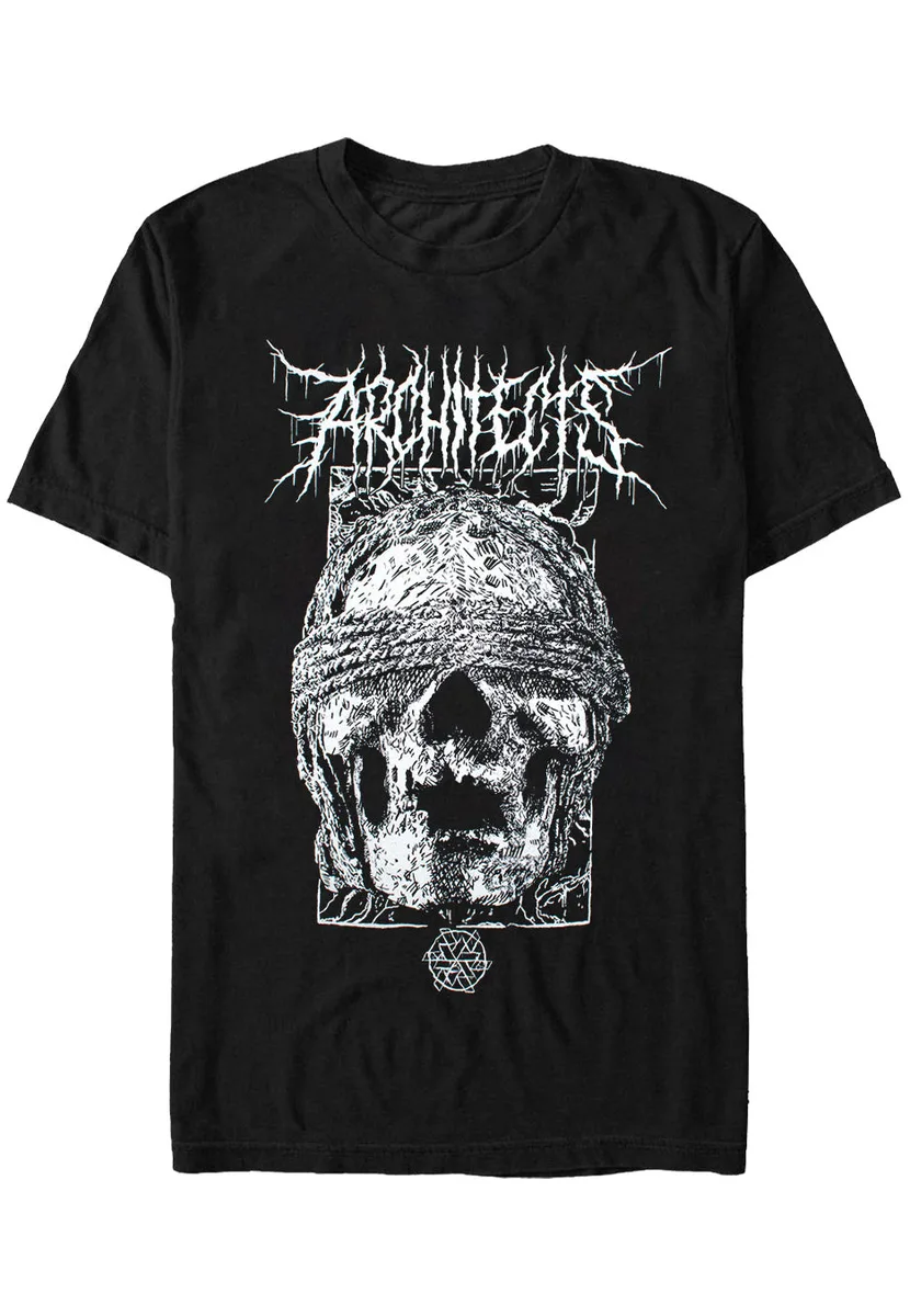 Architects Blindfolded Skull T-Shirt