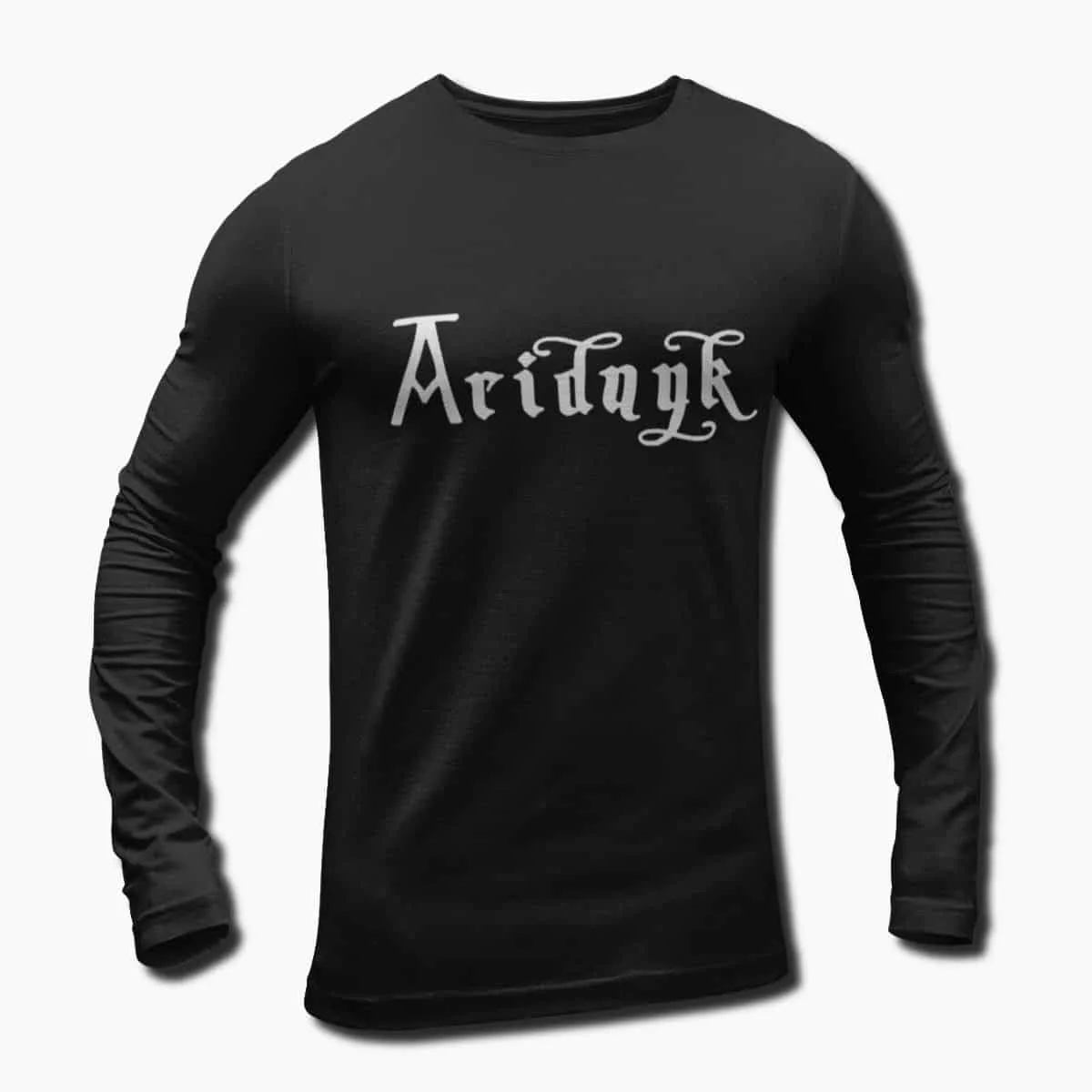 Aridnyk Band Long Sleeve T-Shirt, Aridnyk Logo Longsleeve T-Shirt, Pagan Black Metal, Ukraine