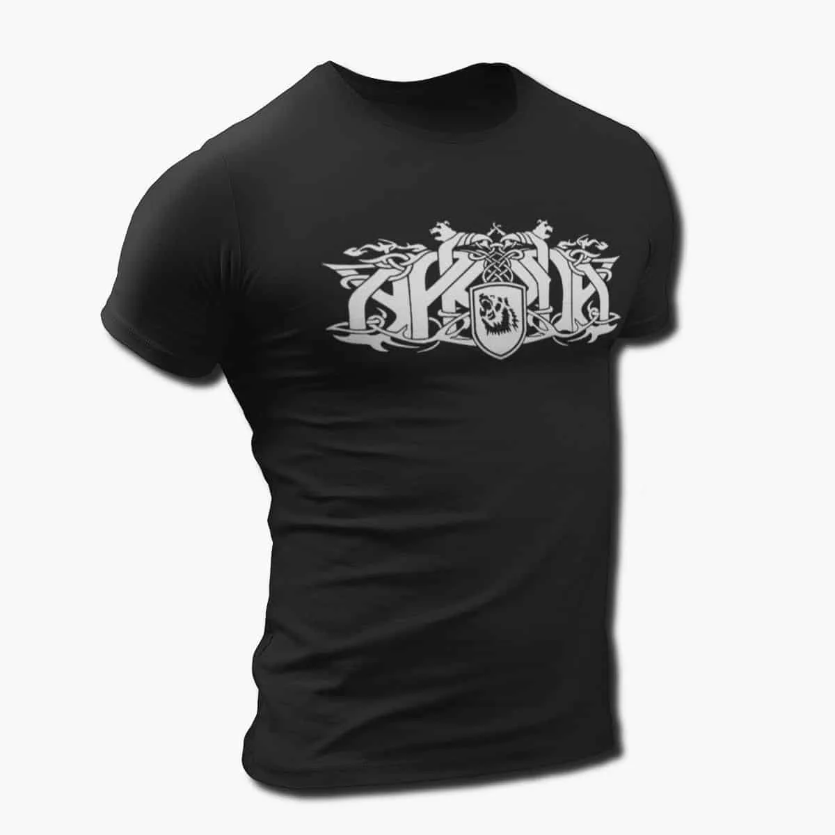 Arkuda Band T-Shirt, Arkuda Logo T-Shirt, Pagan Black Metal Merchandise