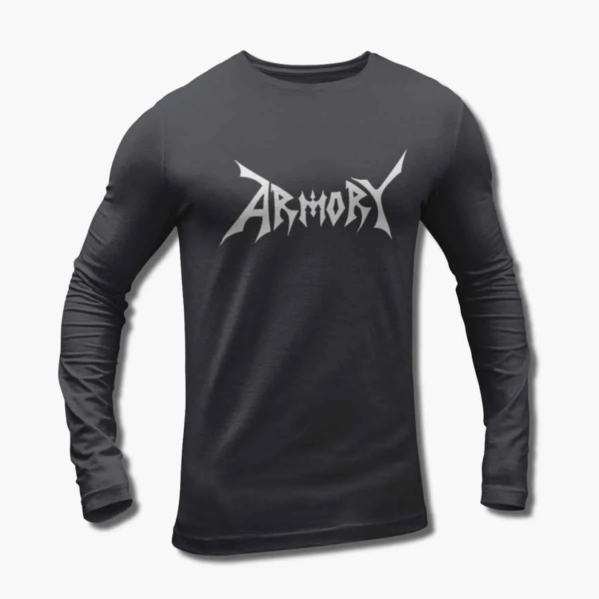 Armory Band Long Sleeve T-Shirt, Armory Logo Longsleeve T-Shirt, Speed Metal Merchandise