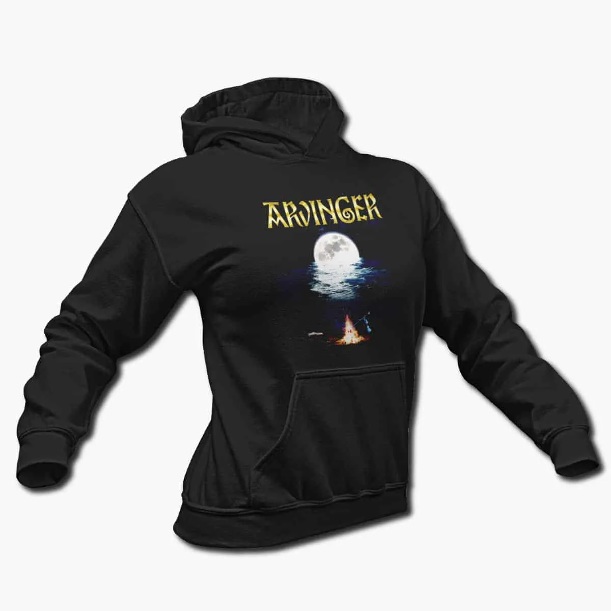 Arvinger Band Hoodie, Arvinger Rast Hooded Sweatshirt, Black Metal Merch