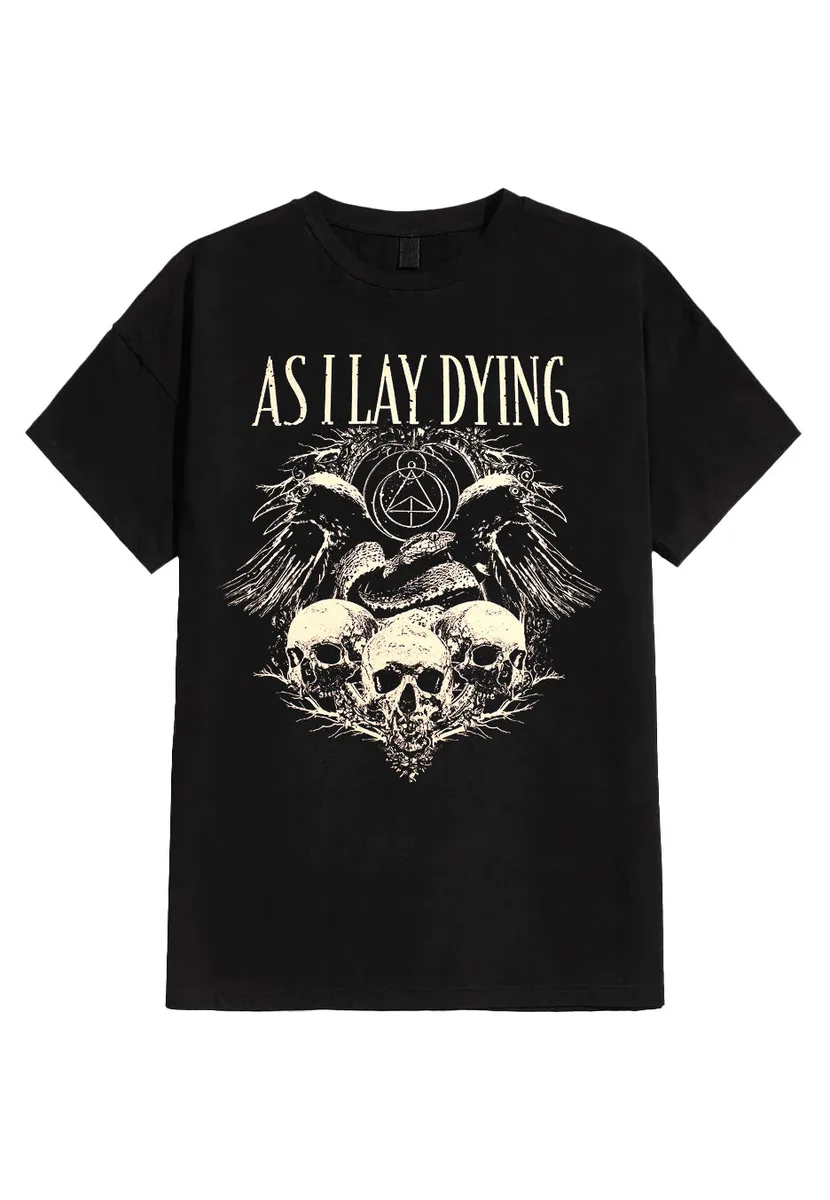 As I Lay Dying Mirror Ravens T-Shirt