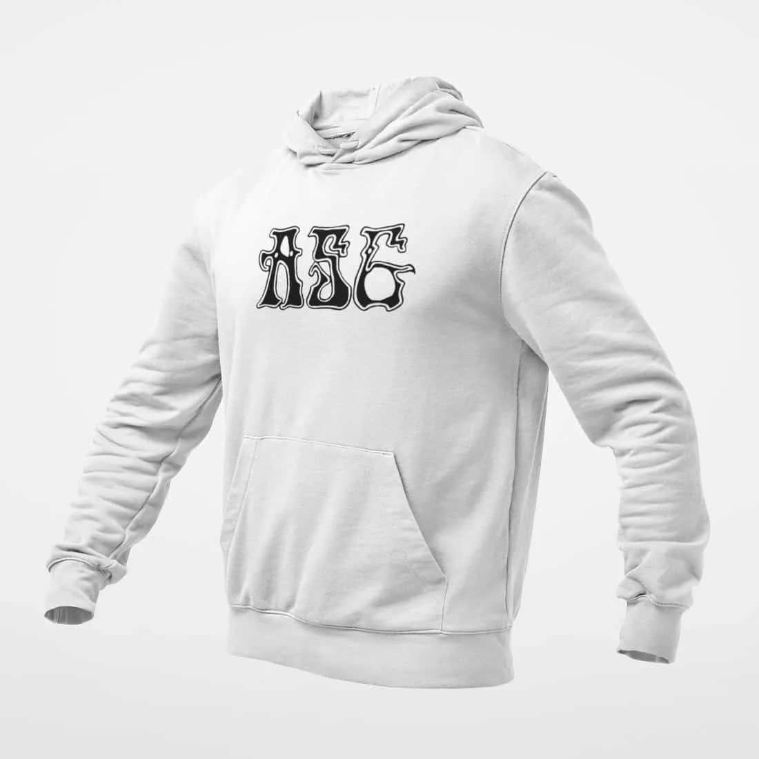 ASG Hoodie, ASG Logo White Hoodie, Stoner Metal Merchandise