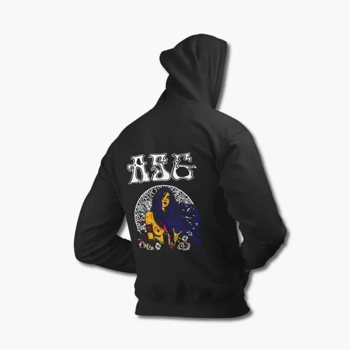 ASG Hoodie, ASG Survive Sunrise Black Hoodie, Stoner Metal Merchandise