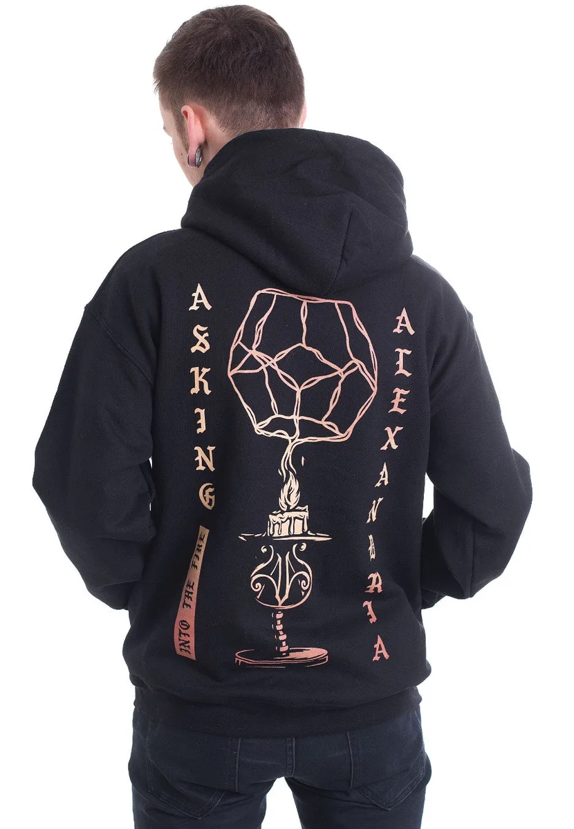 Asking Alexandria Candle Burn Hoodie