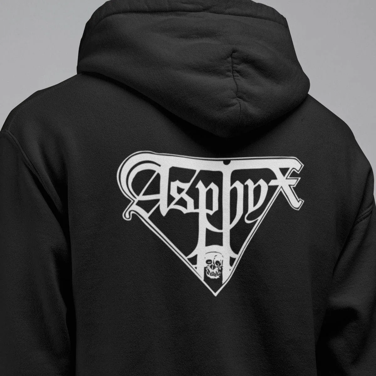 Asphyx Band Hoodie, Asphyx Logo Hooded Sweatshirt, Death Metal, Doom Metal Merch