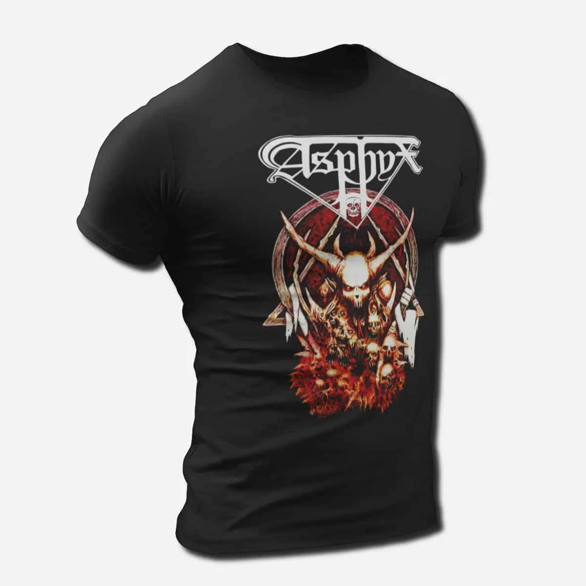 Asphyx Band T-Shirt, Asphyx Artwork T-Shirt, Death Metal, Doom Metal Merch