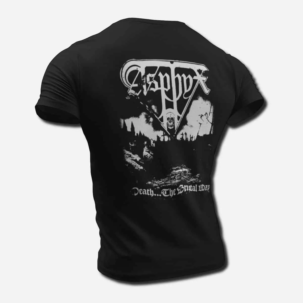 Asphyx Band T-Shirt, Asphyx Death the Brutal Way T-Shirt, Death Metal, Doom Metal Merch
