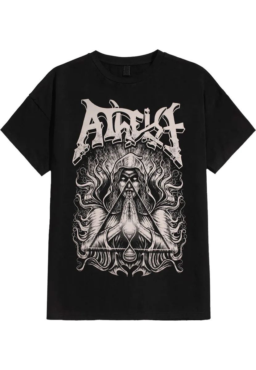 Atheist Hourglass BW T-Shirt