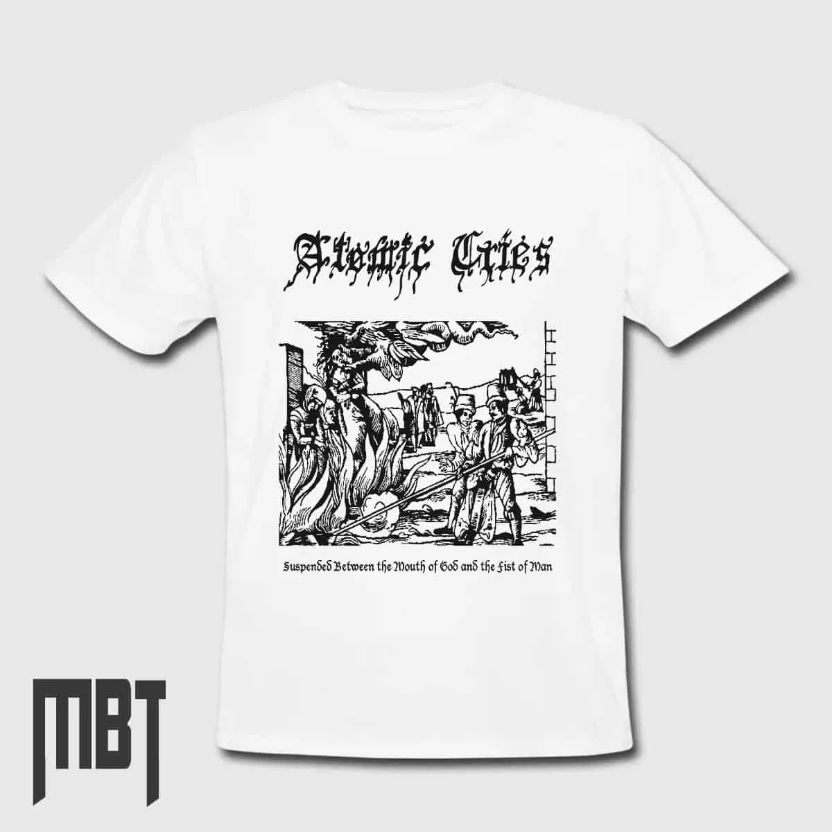 Atomic Cries T-Shirt, Atomic Cries Suspended Between The Mouth Of God T-Shirt