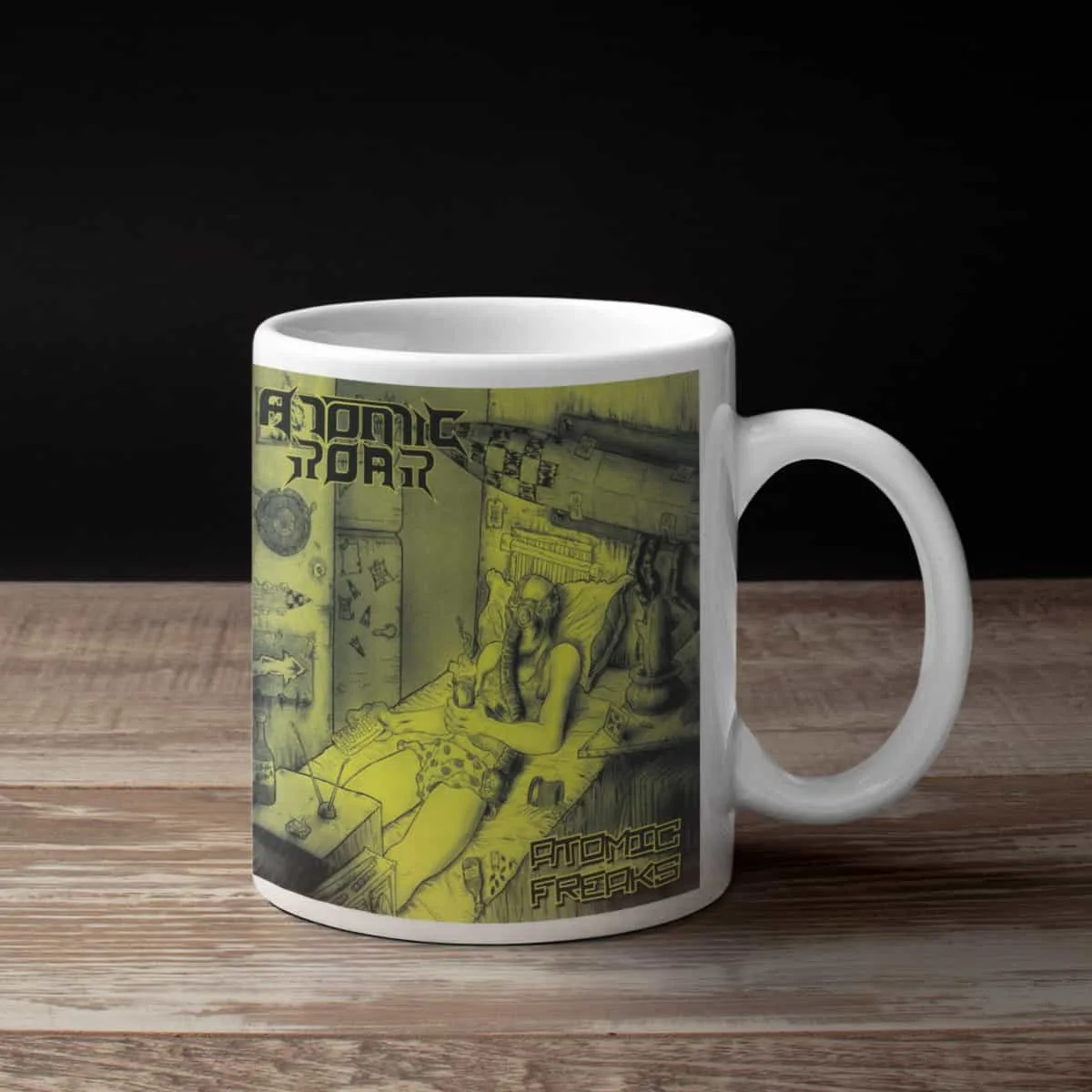 Atomic Roar Coffee Mug, Atomic Roar Atomic Freaks Coffee Mug