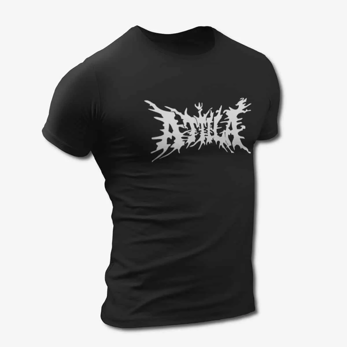 Attila T-Shirt, Attila Band Logo Black T-Shirt, Nu Metal Merchandise