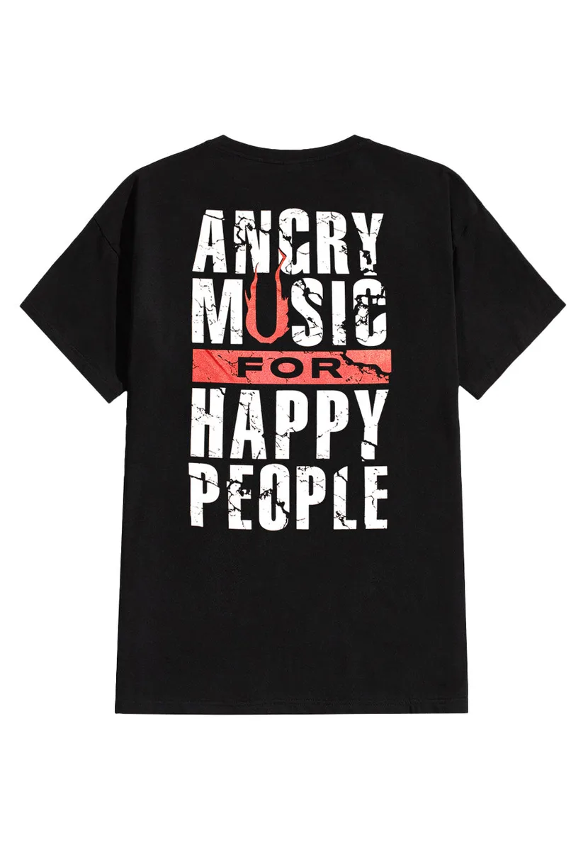 August Burns Red Angry Music For Happy People T-Shirt