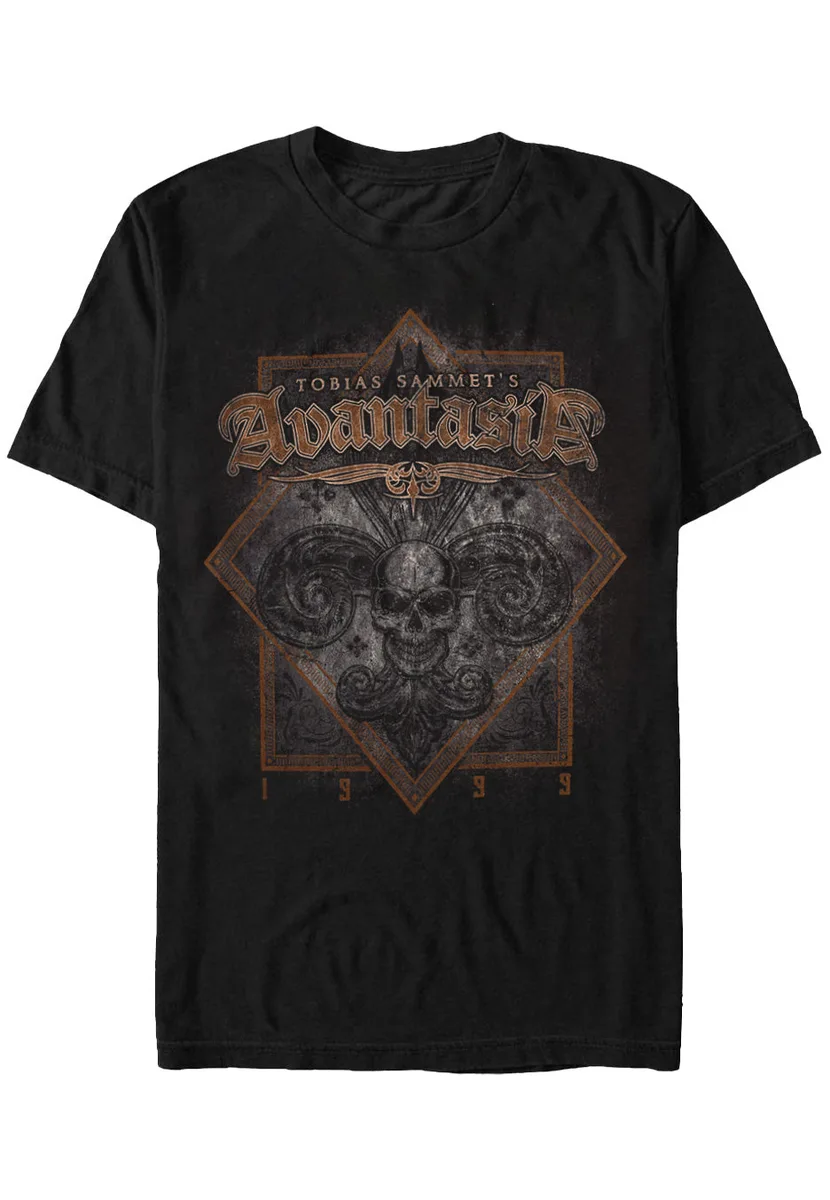 Avantasia Fleur Skull T-Shirt
