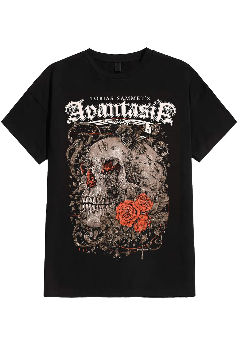Avantasia Skull Roses T-Shirt