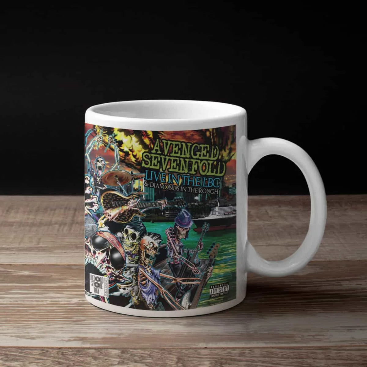 Avenged Sevenfold Coffee Mug, Avenged Sevenfold Live In The LBC Coffee Mug