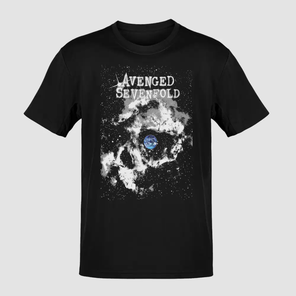 Avenged Sevenfold T-Shirt, Avenged Sevenfold The Stage Black T-Shirt, Heavy Metal Merchandise