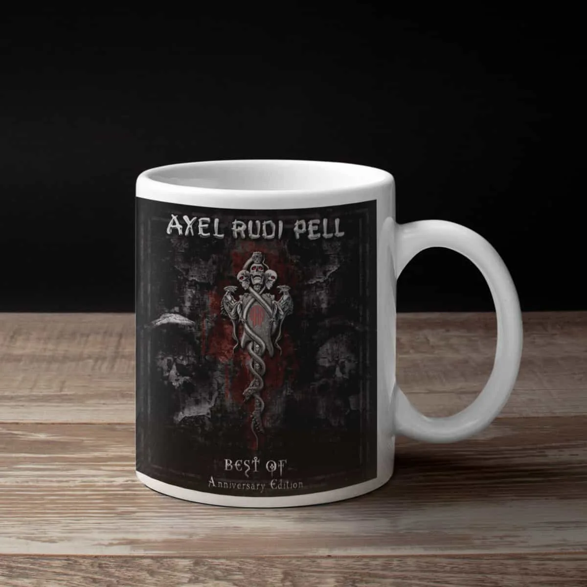 Axel Rudi Pell Coffee Mug, Axel Rudi Pell Best of Anniversary Edition Coffee Mug