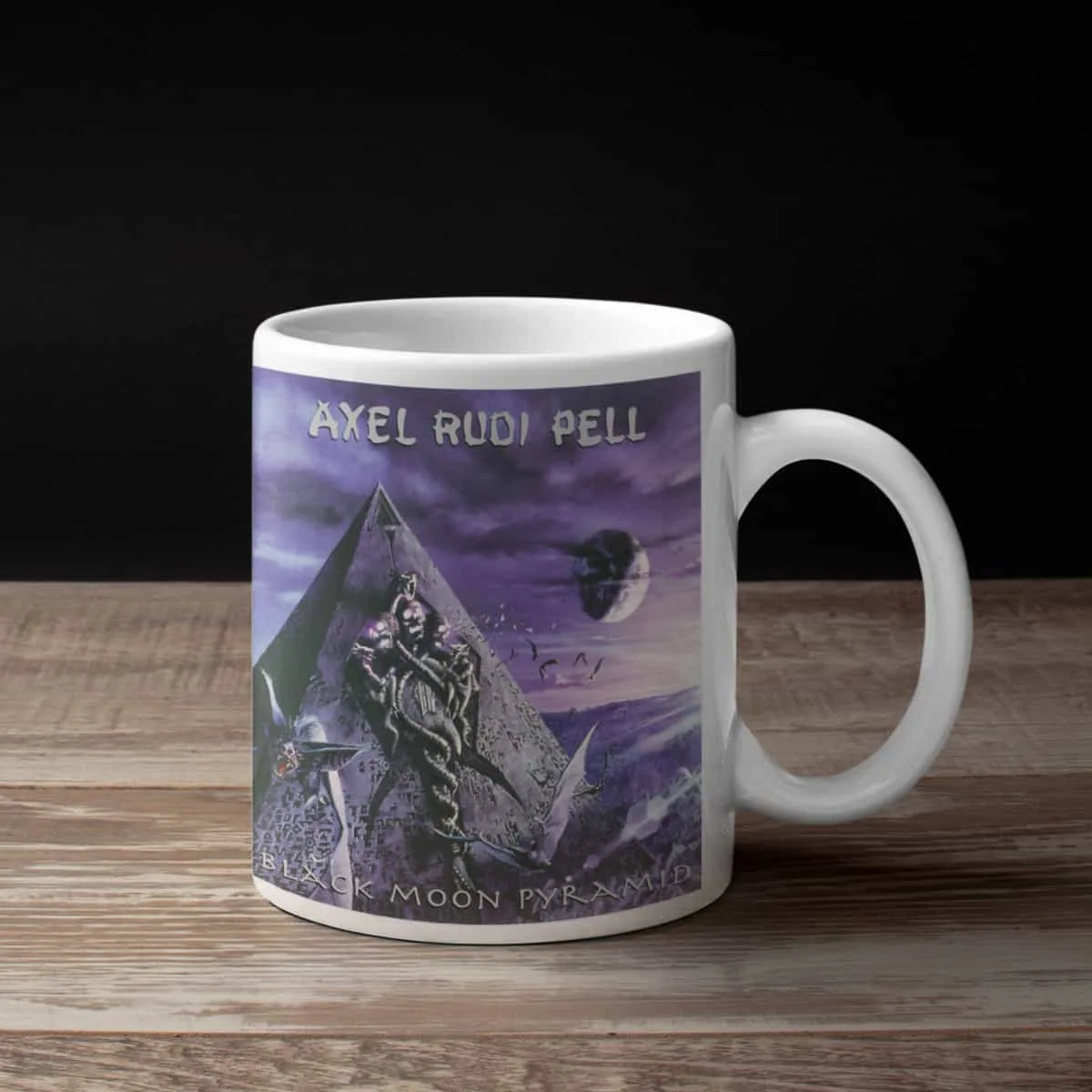 Axel Rudi Pell Coffee Mug, Axel Rudi Pell Black Moon Pyramid Coffee Mug