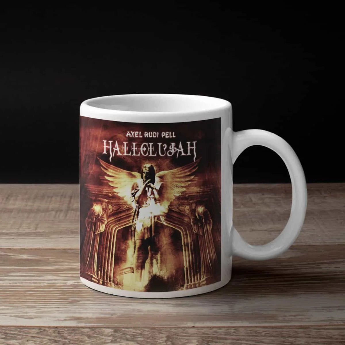 Axel Rudi Pell Coffee Mug, Axel Rudi Pell Hallelujah Coffee Mug
