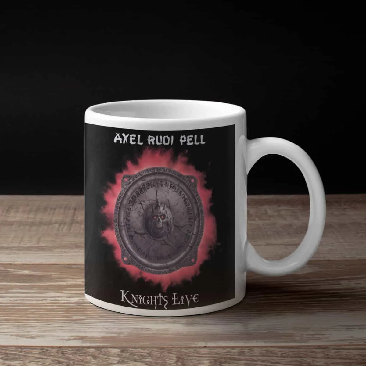 Axel Rudi Pell Coffee Mug, Axel Rudi Pell Knights Live Coffee Mug