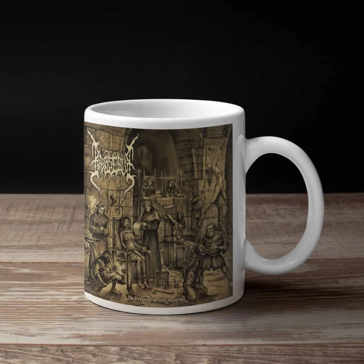 Baalsebub Coffee Mug, Baalsebub The Sickness Of The Holy Inquisition Coffee Mug