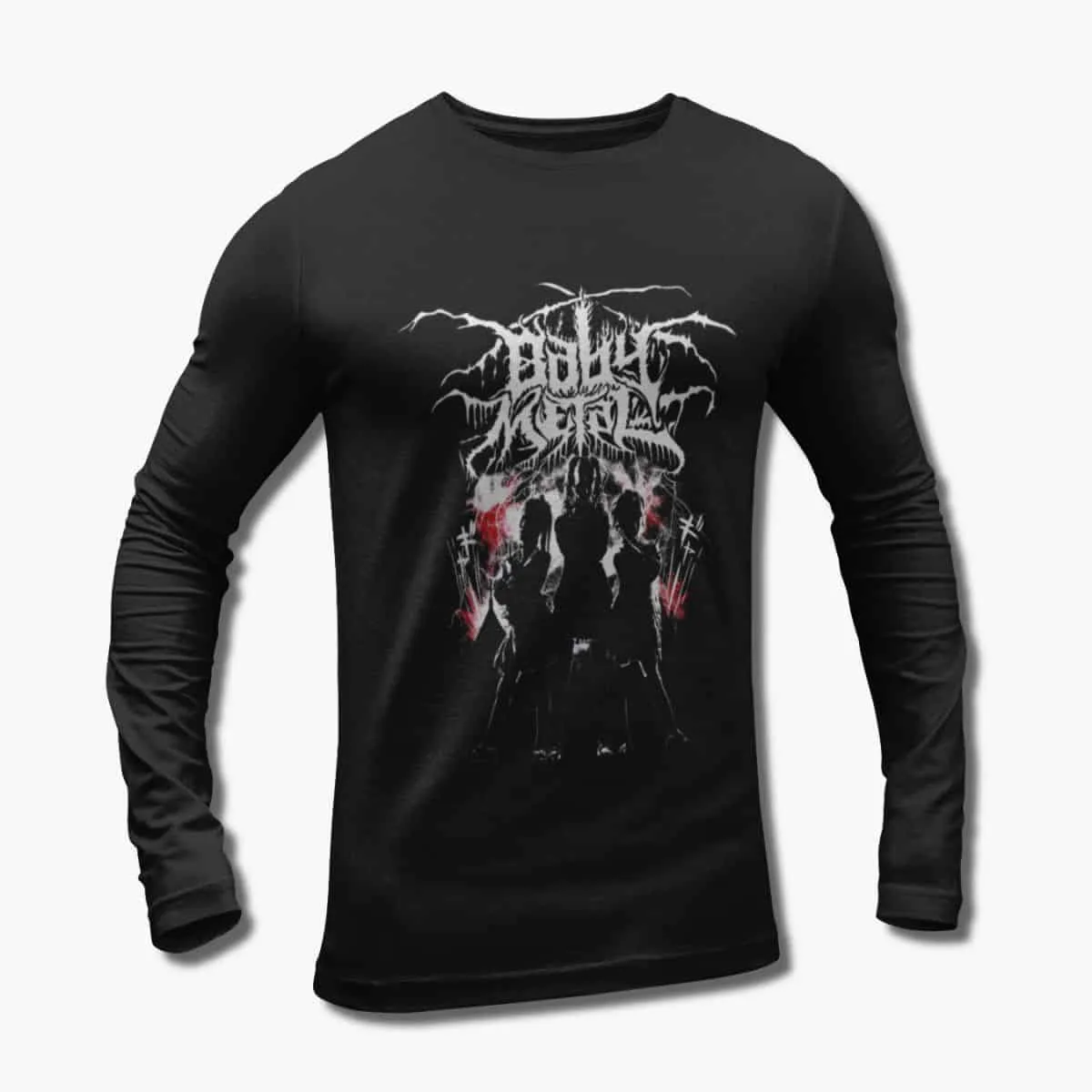 Babymetal Band Long Sleeve T-Shirt, Baby Metal Artwork Black Longsleeve T-Shirt, Heavy Metal, Power Metal Merchandise