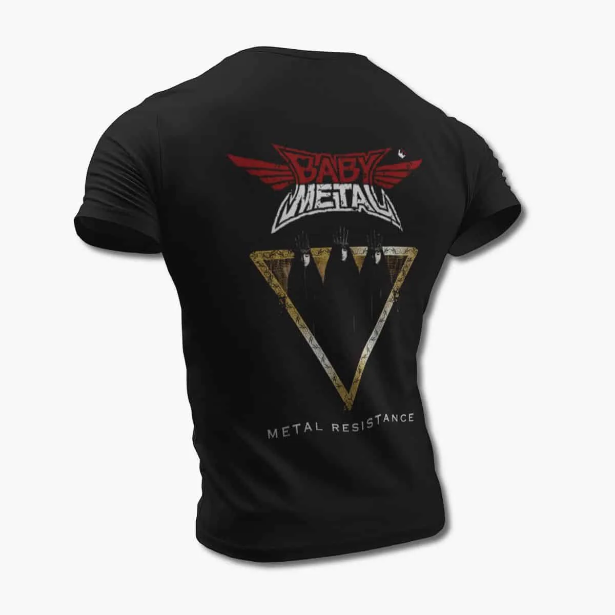 BabyMetal Band T-Shirt, Baby Metal Metal Resistance Black T-Shirt, Power Metal Merchandise