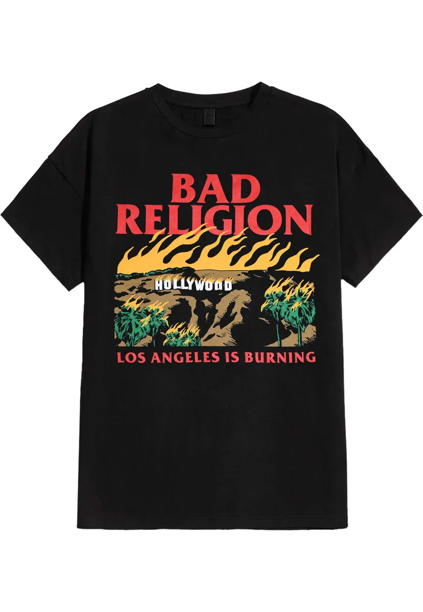 Bad Religion Burning T-Shirt