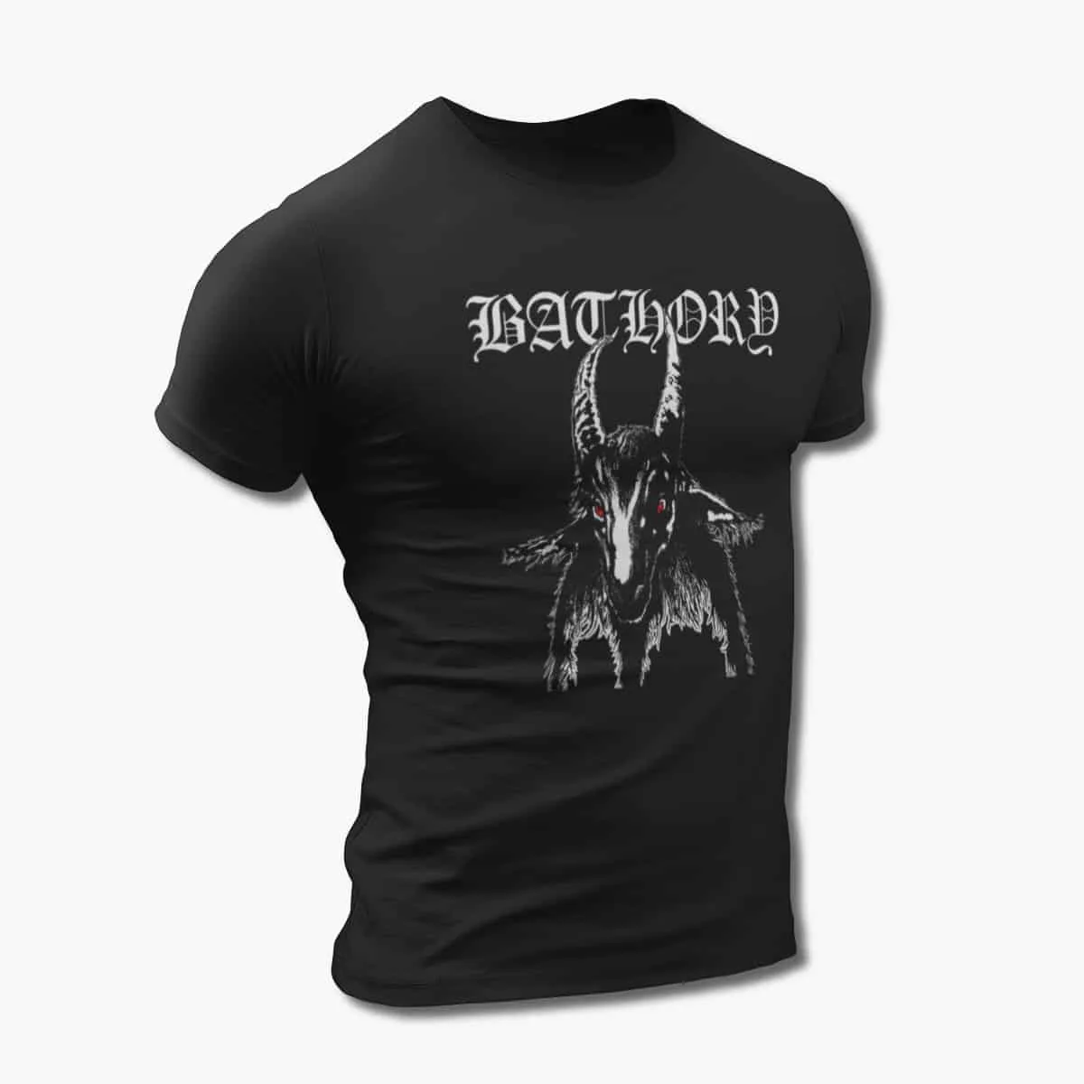 Bathory Band T-Shirt, Bathory Cover Black T-Shirt, Viking Metal Merchandise