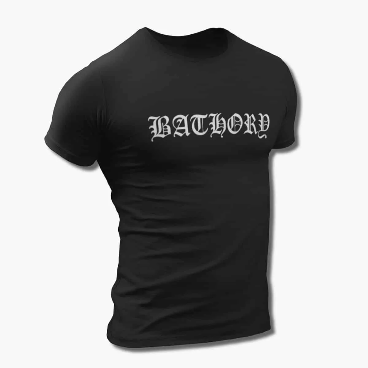 Bathory Band T-Shirt, Bathory Logo T-Shirt, Viking Thrash Metal Merchandise