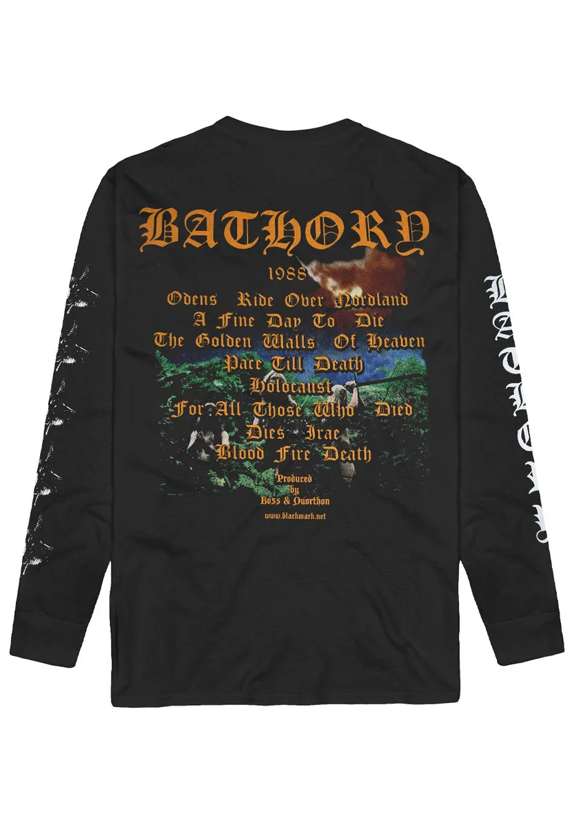 Bathory Blood Fire Death Long Sleeve