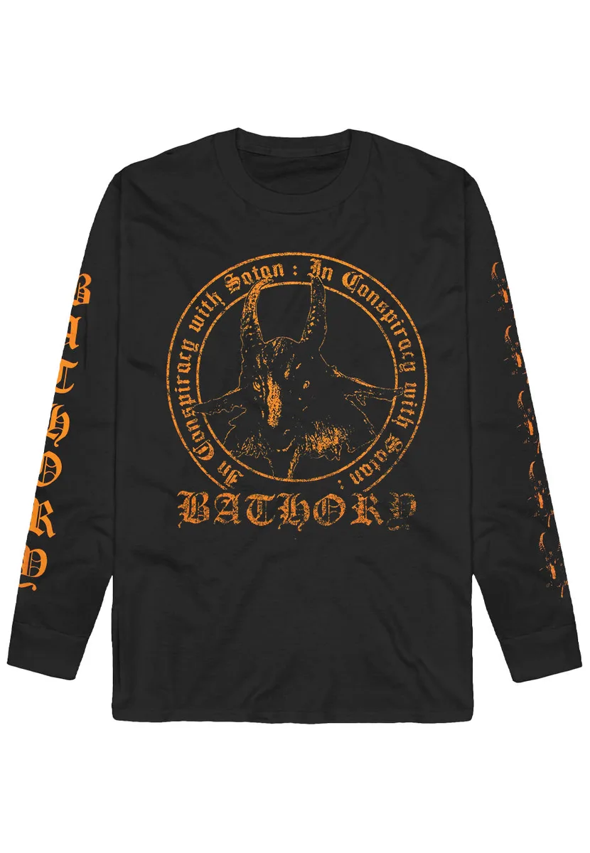 Bathory In Conspiracy With Satan Long Sleeve