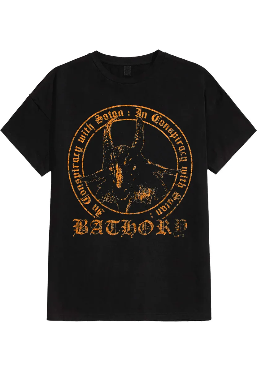 Bathory In Conspiracy With Satan T-Shirt